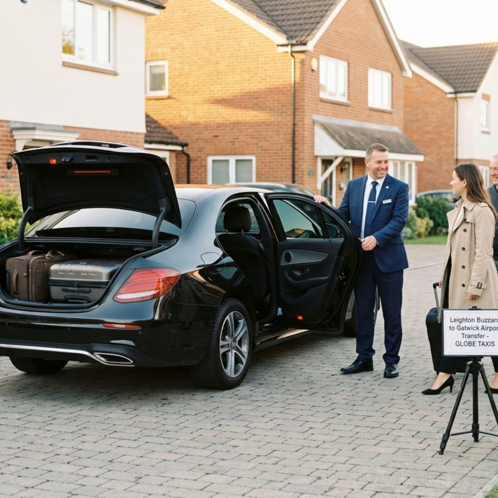 Leighton Buzzard to Gatwick Airport Taxi