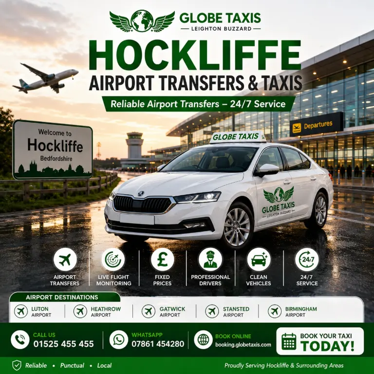Hockliffe Airport Transfers & Taxis
