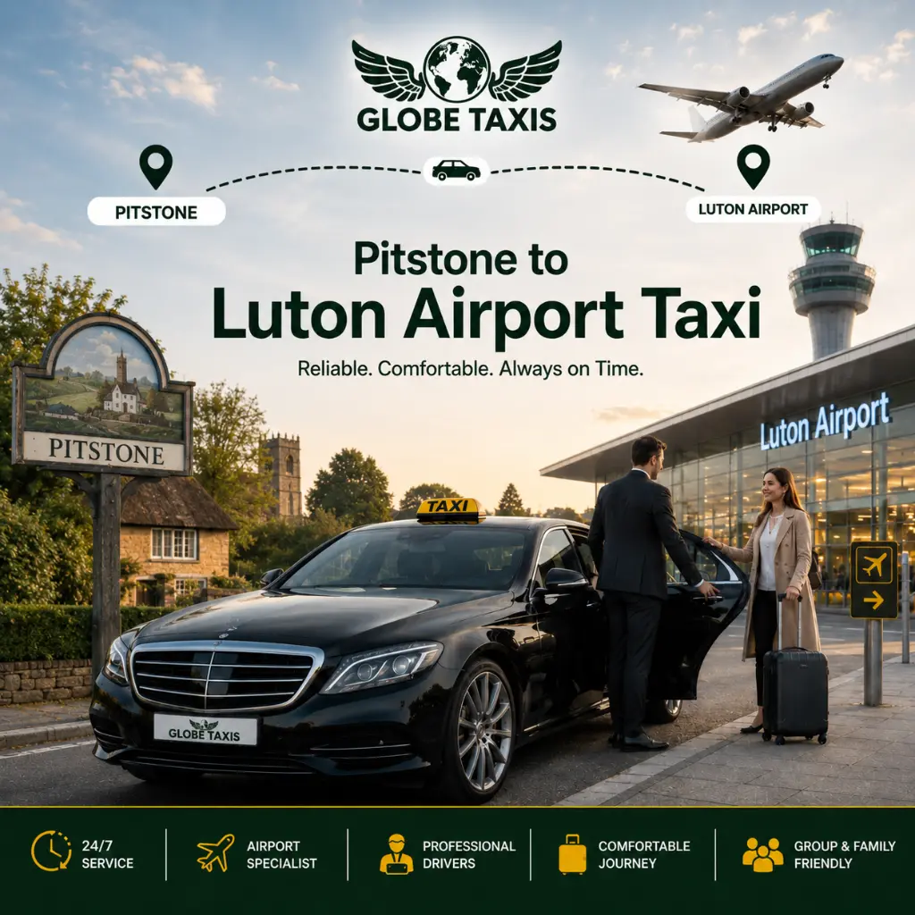 Pitstone to Luton Airport Taxi
