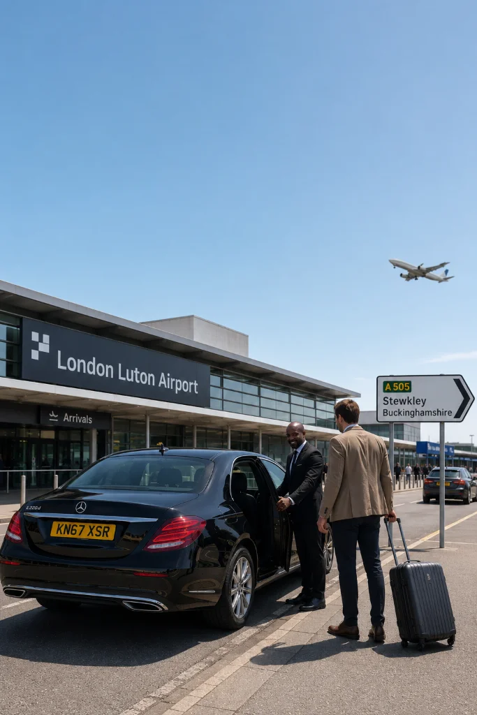 Taxi from Luton Airport to Stewkley